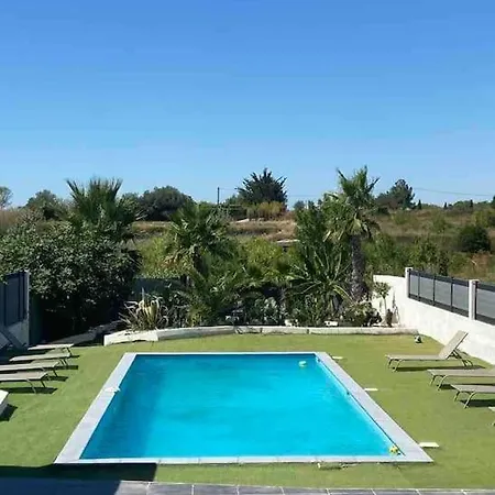 Villa Proche Plage ,lumineux, Confort Et Bien Situe Meze